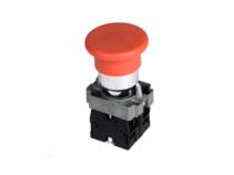 XV1-A4011R (red button mushroom head red push-pull button 1 open and 1 closed)